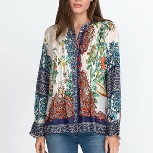 Johnny Was Lace Evette Blouse